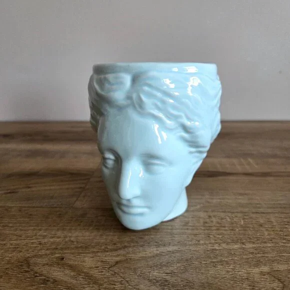 DOIY Greek Goddess blue ceramic mug. - Picture 4 of 7